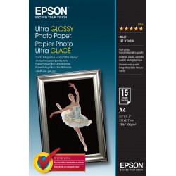 Epson Papel Ultra Glossy Photo Paper A4 (15hojas)