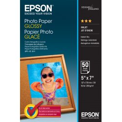 Epson Papel Photo Glossy 13x18cm 50 hojas 200 grs