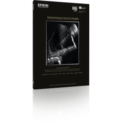 EPSON GF Papel Traditional Photo A3+, 25h - 330 g/m2