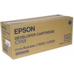 Epson Aculaser C-1000/2000 Toner Cian, 6.000 Páginas