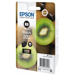 EPSON Singlepack Photo Black 202 Claria Premium Ink con RF