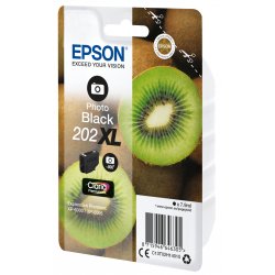 EPSON Singlepack Photo Black 202XL Claria Premium Ink