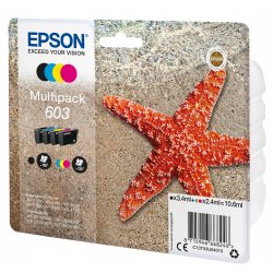 EPSON tinta MultiPack Std Estrella de mar 4 tintas 603 RF / AM Multi