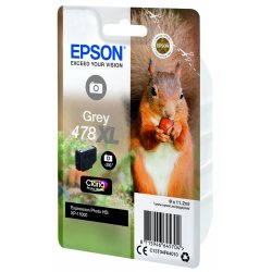 EPSON Singlepack GRIS 478XL Claria Photo HD Ink ardilla