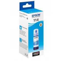 EPSON Botella Cyan 70 ml Ecotank ET-8500 / ET-8550 - 114