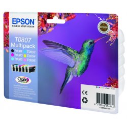 Epson Stylus Photo R-265/360 Cart. Multipack 6 colores (Radiofrecuencia + acoustic magnetic)