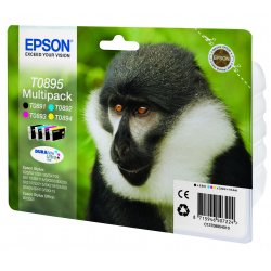 Epson Stylus S20/SX105/SX205/405 Multipack (T089140+240+340+440)