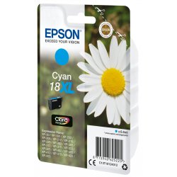 Epson Expression Home XP-102/205/215/305/405 Cartucho Cian Alta Capacidad 18XL