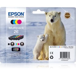 Epson Claria Premium Cartucho 26 Multipack 4 colores