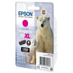 Epson Claria Premium Cartucho Magenta 26XL Alta Capacidad Expression Premium XP-510