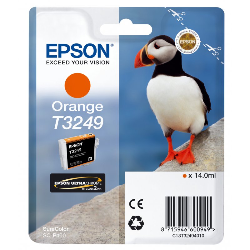 Epson SureColor SC-P400 Cartucho Naranja