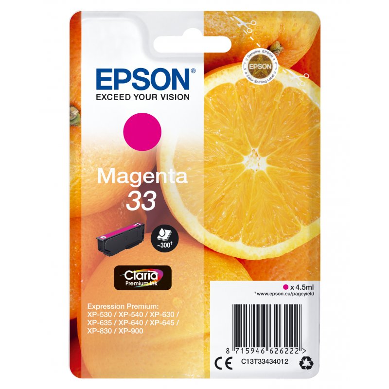 EPSON Expression Home XP-530 Cartucho Magenta