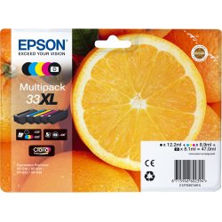 EPSON Expression Home XP-530/XP630/XP830 Cartucho Multipack 5 colores 33XL