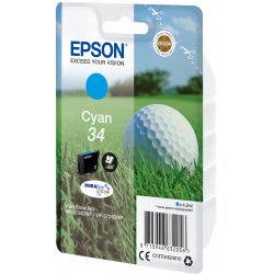 EPSON Singlepack Cyan 34 DURABrite Ultra Ink