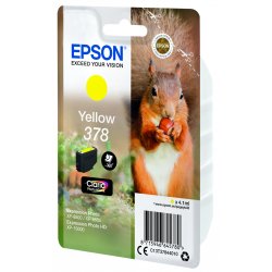 EPSON Singlepack Yellow 378 Claria Photo HD Ink