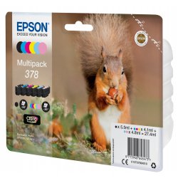 EPSON Multipack 6-colours 378 Claria Photo HD Ink ARDILLA
