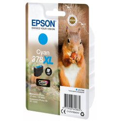 EPSON Singlepack Cyan 378XL Claria Photo HD Ink con RF