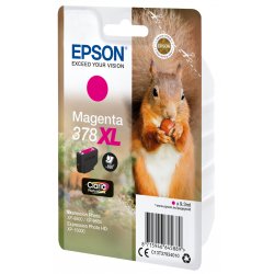EPSON Singlepack Magenta 378XL Claria Photo HD Ink con RF