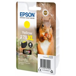 EPSON Singlepack Yellow 378XL Claria Photo HD Ink con RF