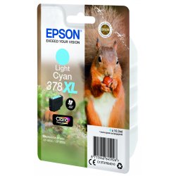EPSON Singlepack Light Cyan 378XL Claria Photo HD Ink con RF