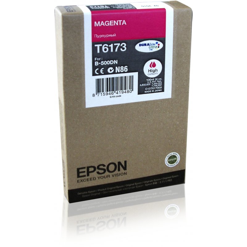 Epson Business inkjet B500 Cartucho Magenta de Alta capacidad