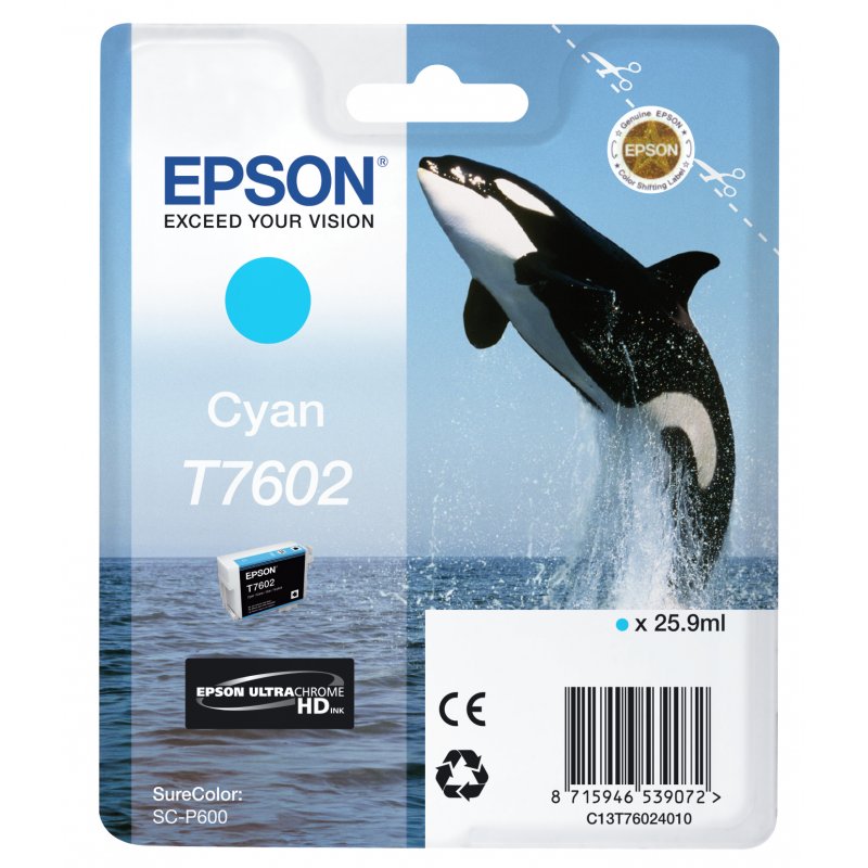 EPSON SURECOLOR SC-P600 Cartucho Cian