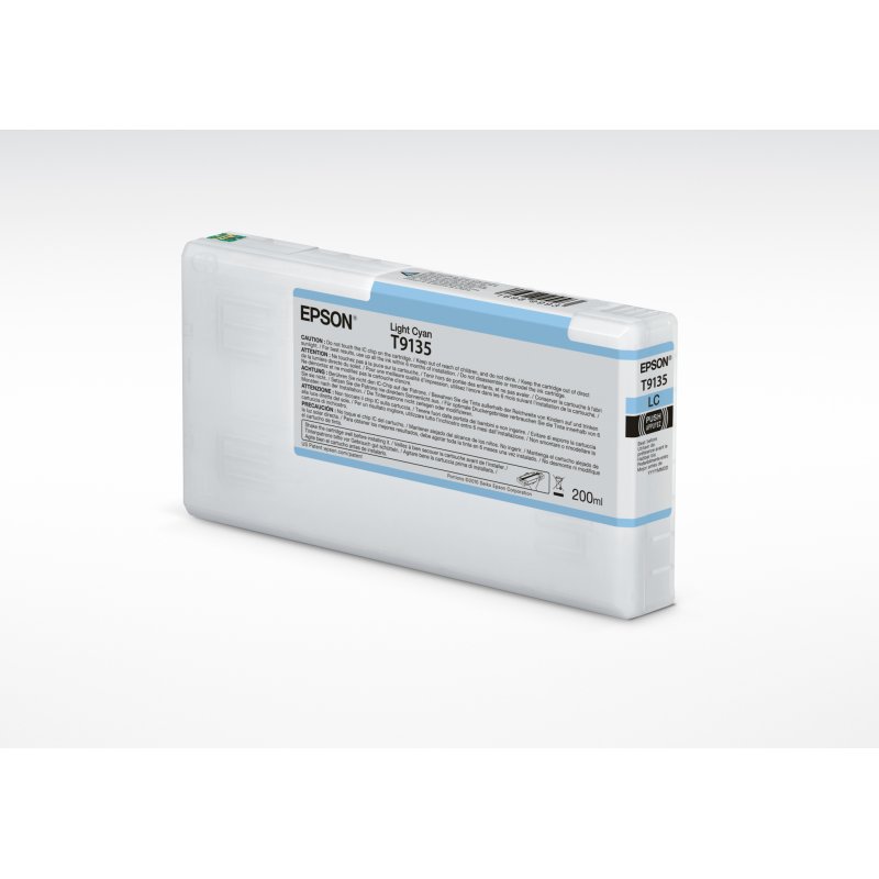 EPSON T9135 Light Cyan Ink Cartridge (200ml) para SC-P5000