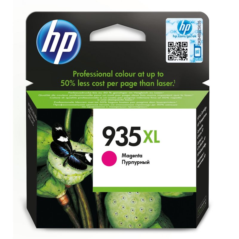 HP OfficeJet Pro 6230/6830 Cartucho Magenta nº935XL