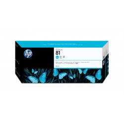 HP Designjet 5000/5500  Cartucho Cian Nº81, 680ml. Tinta para Interior.