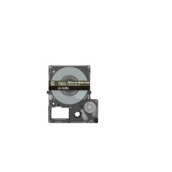 EPSON Cartucho de etiquetas Matte Tape   Khaki/White 18mm(8m)   LK-5QWJ