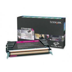 LEXMARK C-734/736, X-734/736/738 Toner Magenta Retornable