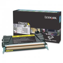 LEXMARK  C746, C748 Cartucho de toner amarillo Retornable
