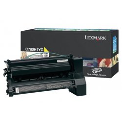 LEXMARK C-780/C-782/X-782 Cartucho de impresion Amarillo retornable (10.000 pag.)