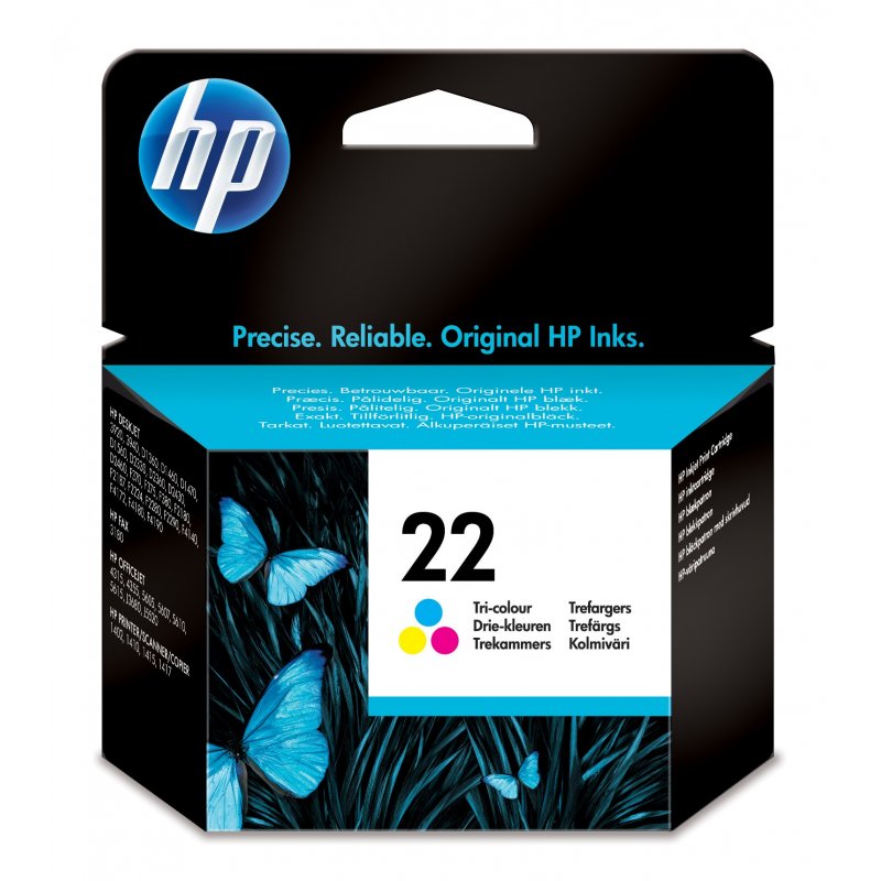 HP Deskjet 3920/3940 PSC 1410 Cartucho Color Nº22 (5ml)