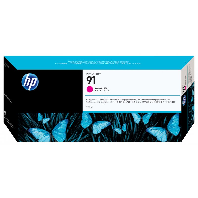 HP Designjet Z6100 Cartucho Magenta nº91 (775ml)