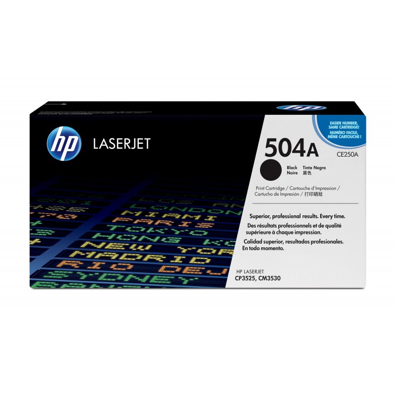 HP Laserjet CP3525 Toner Negro (5.000 paginas)