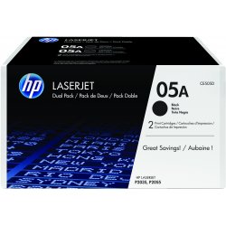 HP Laserjet P2035/2055D/2055DN Toner Negro (Pack 2)