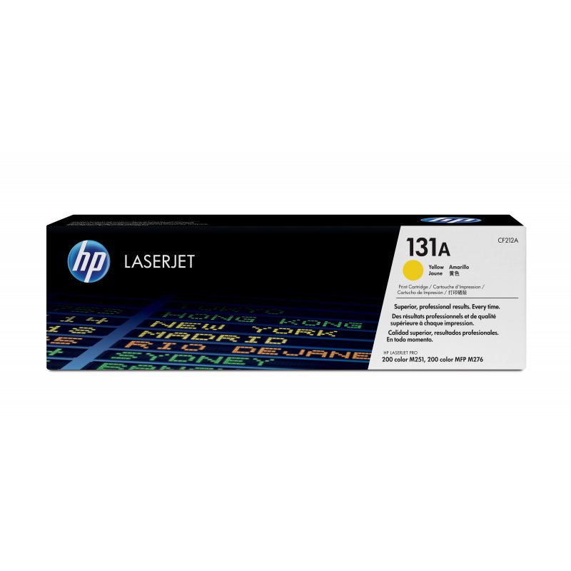 HP LaserJet Pro 200 M276 Toner Amarillo nº131A 1.800 paginas
