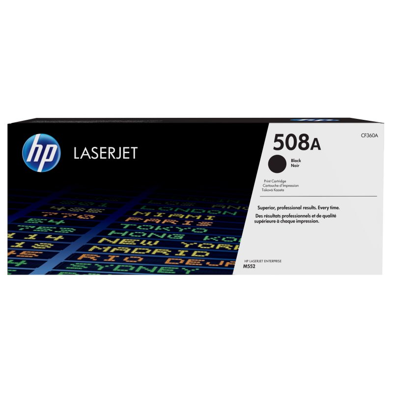 HP Laserjet M552/M553/M577 Toner 508A Negro 6.000 paginas estandard