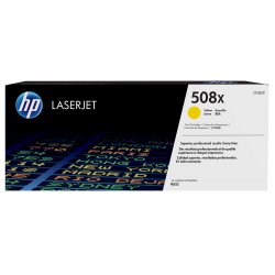 HP Laserjet M553 Toner 508X Amarillo Alta 9.500 paginas alta capacidad
