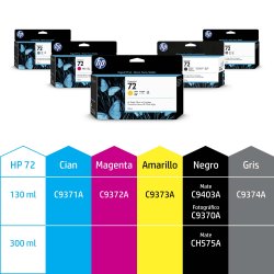 HP Designjet Cartucho Negro mate nº726 300ml