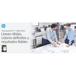 HP DesignJet T120/T520 Cartucho Cian Nº711 (Pack 3)