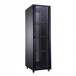 AITEN DATA Armario de Suelo con accesorios AI6622 22U 600x600x1166 ncluye bandeja fija, ventilador d