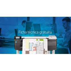HP Impresora DesignJet T830 de 36 pulgadas