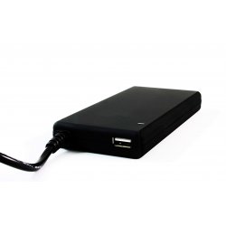 COOLBOX ADAPTADOR PORTATIL 90W SLIM USB 2.1A
