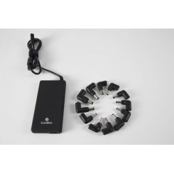 COOLBOX ADAPTADOR PORTATIL 90W SLIM USB 2.1A