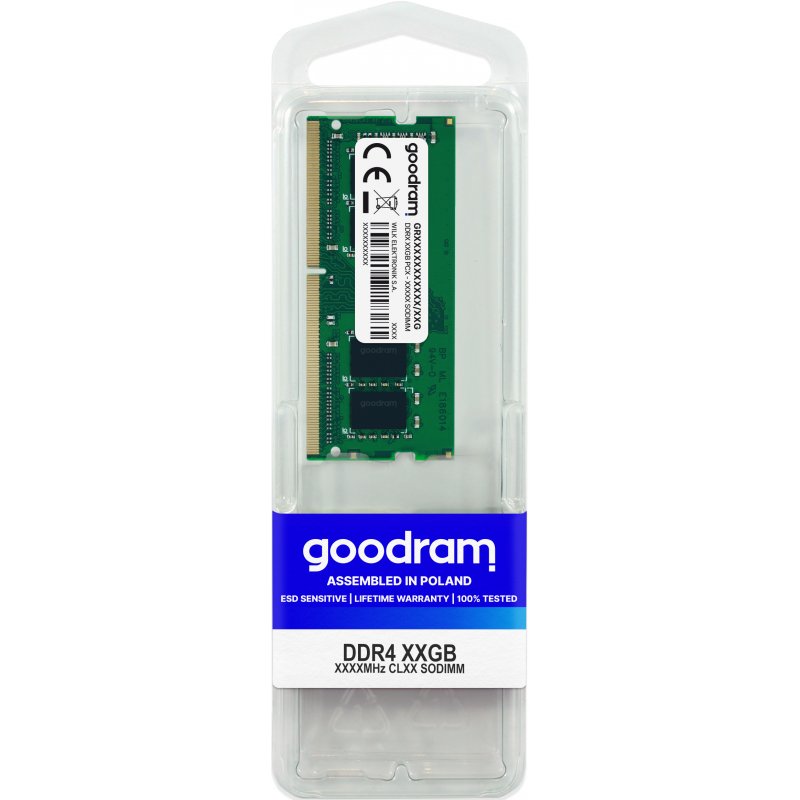 GOODRAM  Memoria SODIMM 8GB 3200MHz CL22
