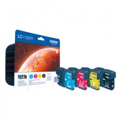 BROTHER Pack cartuchos Negro, Cian, Magenta y Amarillo  MFC-6490CW,  de Alta capacidad
