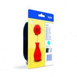 BROTHER Cartucho tinta azul DCP-J552dw MFC-J470dw, 300 pag.