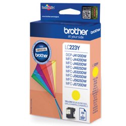 BROTHER Cartucho tinta  Amarillo MFCJ4420DW/MFCJ4620DW larga duracion